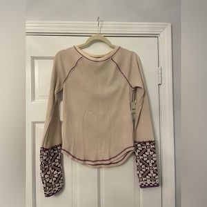 Free People Long Sleeve Top